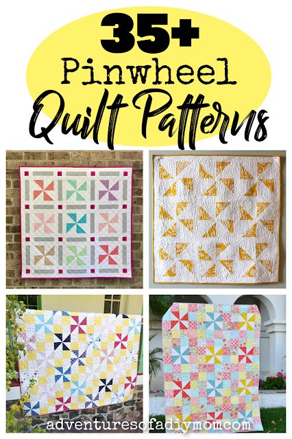 Find more than 35 pinwheel quilt patterns to make. Find free patterns and patterns to buy. Half Square Triangle Pinwheel Quilts, Pinwheel Garden Quilt Pattern Free, Pinwheel Pattern Quilt, Pinwheel Quilting Designs, Pinwheel Quilts With Sashing, Pinwheels Quilt Pattern, Pinwheel Baby Quilt Pattern Free, Pinwheel Garden Quilt Pattern, Pin Wheel Quilts