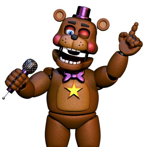 Rockstar Freddy, Fnaf Animatronics, Fnaf 5, Fnaf Freddy, Glamrock Freddy, Scott Cawthon, Survival Horror Game, Animatronic Fnaf, Funtime Foxy