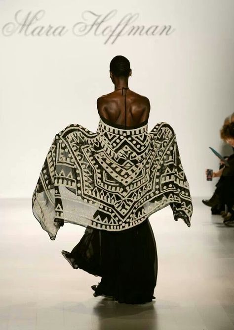 Mara Hoffman African Pattern, Mara Hoffman, Sustainable Brand, 2014 Fashion, Sustainable Fashion, Kimono Top, Fashion Week, Couture, My Style