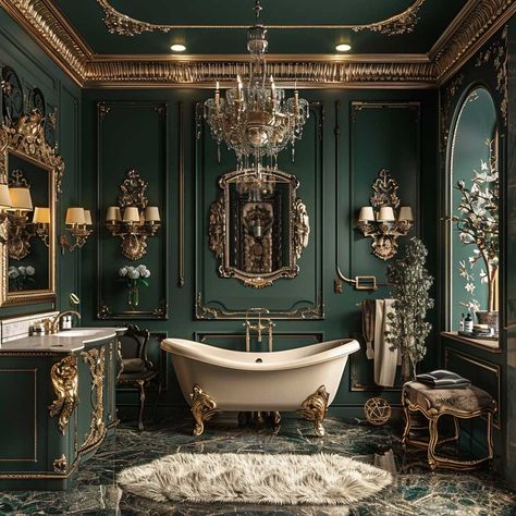 18+ Bathroom Wall Decor Ideas for a Luxurious Feel • 333+ Art Images Bathroom Ideas Green And Gold, Boho Bathroom Decor Ideas, Bathroom Wall Decor Ideas, Minimalist Bathroom Decor, Bathroom Decor Ideas On A Budget, Elegant Bathroom Decor, Boho Bathroom Decor, Bathroom Oasis, Sophisticated Bathroom