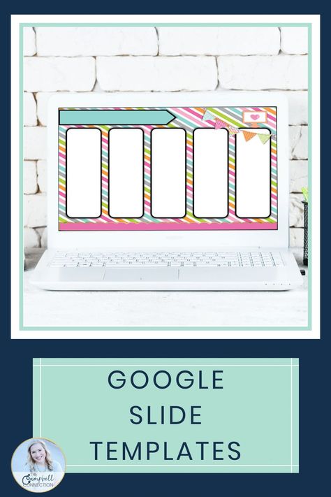 Google Slides Templates For Teachers Kindergarten, Daily Agenda Slides Classroom, Daily Agenda Classroom Google Slides, Cute Google Slides Templates, Teacher Slideshow, Cute Google Slides, Google Slides Templates For Teachers, Bullet Journal Teacher, Free Google Slides Templates