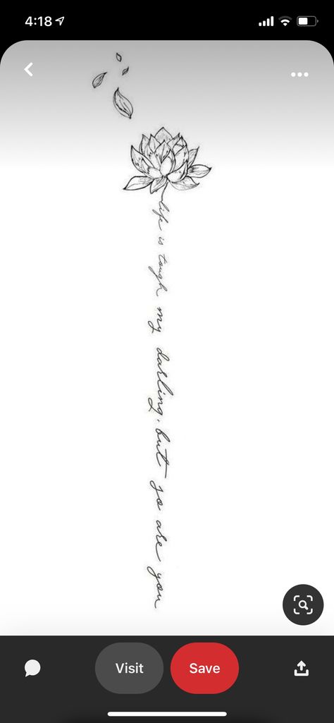 Life Is Tough My Darling Tattoo, Life Is Tough My Darling But So Are You Tattoo, Change Tattoo, Game Change, Life Is Tough, My Darling, Life Is Hard, Make Your Mark, Tattoo Inspo