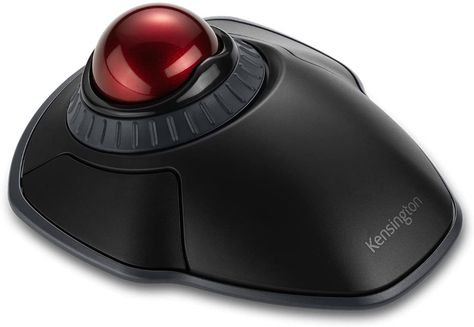 Amazon.com: Kensington Orbit Trackball Mouse with Scroll Ring (K72337US) : Everything Else Track Ball Computer, Trackball Mouse, Sensors Technology, Wrist Rest, Notebook Computer, Ergonomic Mouse, Logitech, Black Rings, Computer Mouse