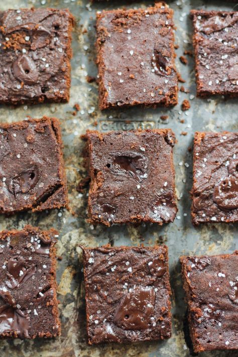 Absolutely incredible fudgy paleo coconut flour brownies! Naturally sweetened, gluten free, grain free and DELICIOUS! No one can tell they're paleo! #grainfree #paleo #ad Coconut Flour Brownies, Paleo Brownies, Coconut Flour Recipes, Ambitious Kitchen, Paleo Treats, Chocolate Chunk, Paleo Dessert, Gluten Free Baking, Refined Sugar