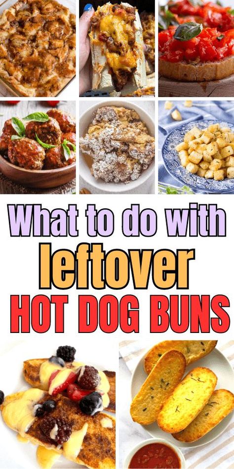 Unleash your creativity with our Leftover Hot Dog Buns Ideas! Whether you've leftover hamburger or hot dog buns, we've got diverse recipes from savory garlic bread to a decadent french toast that are easy to make and satisfying. Bun Garlic Bread, Sweet French Toast Recipe, Buns Ideas, Leftover Hot Dog Buns, Hot Dog Buns Recipe, Sweet French Toast, Hot Dog Bun, Hamburger Bun Recipe, Worst Cooks