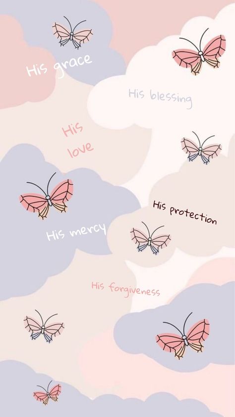 Christian Wallpaper Christian Pattern Wallpaper, Pretty Christian Wallpaper Aesthetic, Christian Butterfly Wallpaper, Easter Phone Wallpaper Christian, Christian Wallpaper For Girls, Christian Easter Wallpaper Iphone, Spring Bible Verse Wallpaper, Pretty Christian Wallpaper Lockscreen, Pretty Iphone Wallpaper Lock Screen