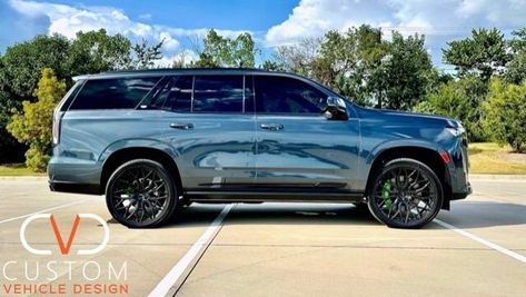 Silverado Wheels, Vossen Wheels, Mom Car, Best Luxury Cars, American Cars, Luxury Suv, Vehicle Design, Car Stuff, Cadillac Escalade