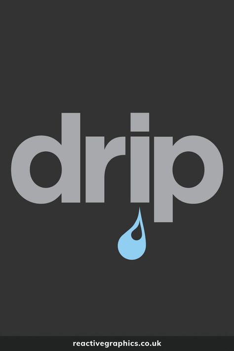 Drippy Logo, Drip Logo Design, Drip Graphic Design, Drip Logo, Drip Logo Design Ideas, Melting Typography, Intravenous Drip, Typography Drippy, Drip Design