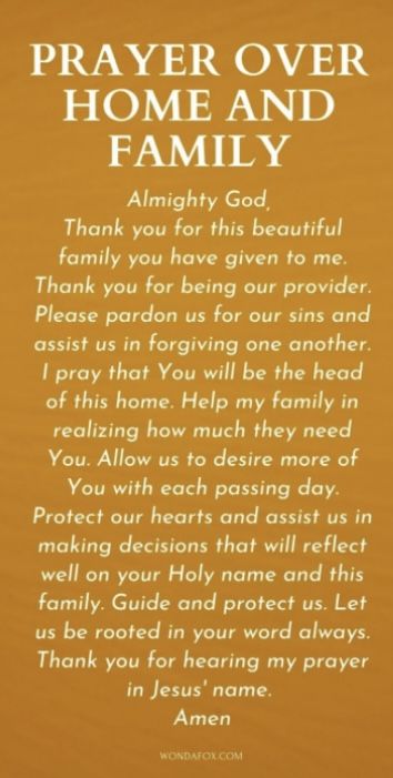 New Year Prayer For Family, Prayer Over Home, Healing Prayers For Family, Prayers For Fasting, Prayers For Your Family, Morning Prayer For Family, Fasting Prayers, Pray For My Family, Intercessory Prayer