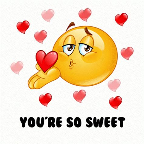 Emoji Smile GIF - Emoji Smile Blow Kisses - Discover & Share GIFs Blow Kisses Picture, Muah Kiss Emoji, Smiling While Kissing, Cute Kiss Emoji, Blowing A Kiss Gif, Love Emoji Gif, Kisses For You, Cartoon Sayings, Kissing Emoji