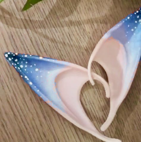 Avatar Ears, Fae Ears, Fae Core, Ren Faire Costume Ideas, Cute Gacha Characters, Alt Crafts, Mushroom Hats, Mushroom Elf, Space Wizard