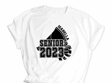 Cheer Senior Shirts, Senior Cheer Shirts Cheerleading, Cheer Senior Night Shirts, Senior Night Shirts For Family, Senior Cheer Shirts, Cheer Senior Night, Cheer Team Shirts, Soccer Senior Night, Cheer Dad Shirts