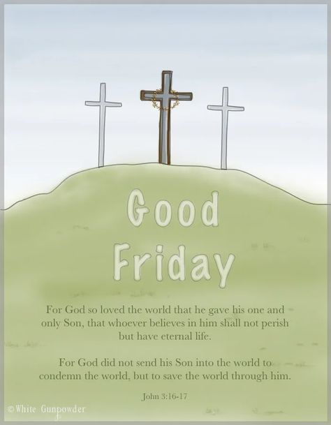 Good Friday {diy three wooden crosses} - White Gunpowder Good Friday Crafts, Easter Friday, Easter Good, Easter Egg Party, Good Friday Images, Holy Friday, Good Friday Quotes, Friday Video, Resurrection Sunday