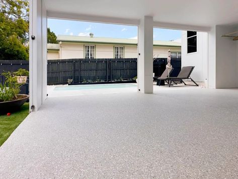 Patios Epoxy Flake Flooring Installation Specialist Epoxy Outdoor Patio, Entertaining Outdoors, Floor Outdoor, Front Garden Landscape, Flooring Installation, Epoxy Floor, Floor Colors, Succulent Garden, Garden Landscape