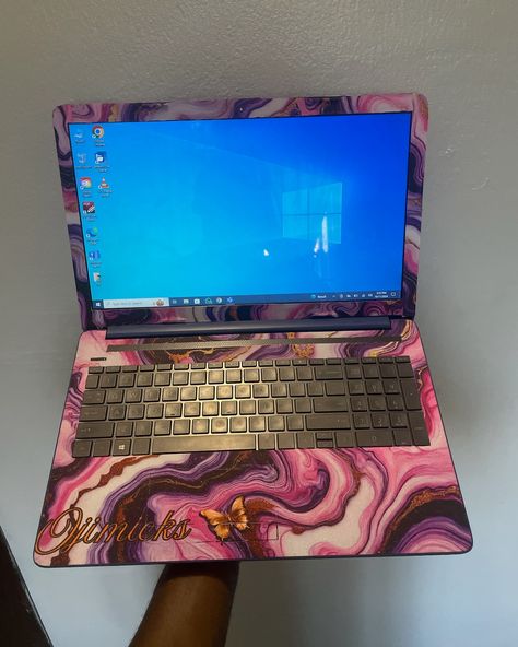 Send a Dm to make your laptop uniquely yours with our wide range of laptop skins with custom options #laptopskins #pink #laptopaccessories Laptop Accessories, Laptop Skin, Web Design, Make Your, Laptop, Make It Yourself, Range, Skin, Pink