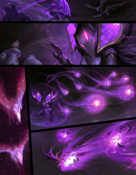 Void Magic Art, Monsters Art, Elemental Magic, Super Powers Art, Magic Design, Riot Games, Futuristic Art, The Void, Lol League Of Legends