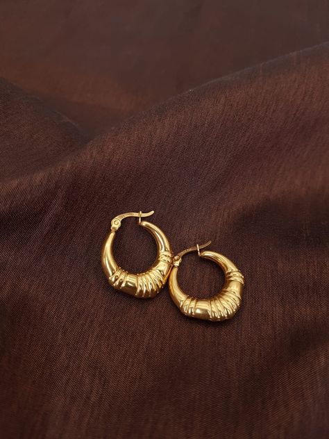 Gold imitation Italian earring Italian Jewelry, Jewellery Design, Jewelry Design, Gold, Quick Saves, Design