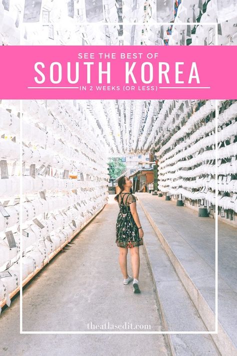 How To See The Best of Korea in 14 Days (Or Less): A 2-Week Korea Itinerary | The Atlas Edit. South Korea Trip, Travel Singapore, Seoul Korea Travel, Korea Trip, Seoul Travel, South Korea Travel, Travel Destinations Asia, Travel Asia, Asia Travel Guide