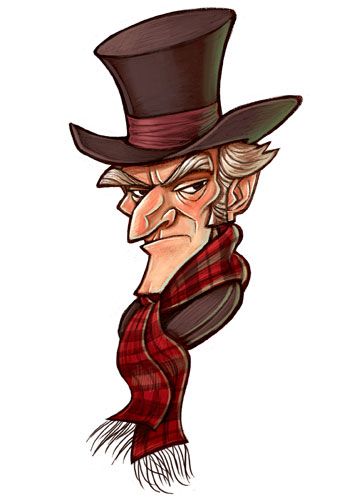 Grumpy Scrooge Mr Scrooge Christmas Carol, A Christmas Carol Drawing, Christmas Carol Characters, Christmas Carol Scrooge, Christmas Carol Ghosts, Scrooge A Christmas Carol, Scrooge Christmas, Enterprise Model, Christmas Sketch