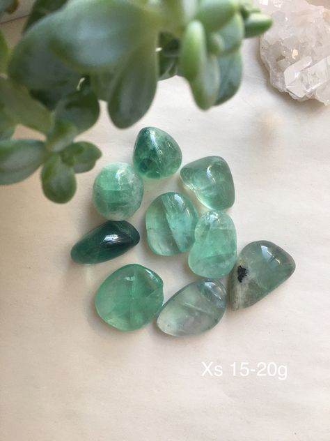 Green Fluorite Crystal, Honey Calcite, Green Fluorite, Fluorite Crystal, Tumbled Stones, Joy And Happiness, Wedding Basket, Tumbling, Crystals And Gemstones