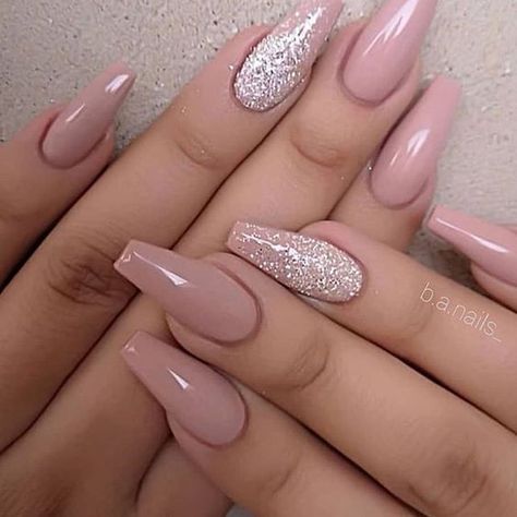 Unicorn Nails Designs, Blush Pink Nails, Bridesmaids Nails, Unicorn Nails, Blush Nails, Nails French, Nagel Inspo, Acrylic Nails Coffin, Prom Nails