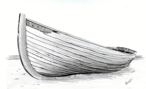 Boat Perspective Drawing, Boat Sketch Simple, Row Boat Drawing, Lighthouse Drawings, Boat Sketch, Lighthouse Drawing, Wave Drawing, Boat Drawing, Sketching Tips