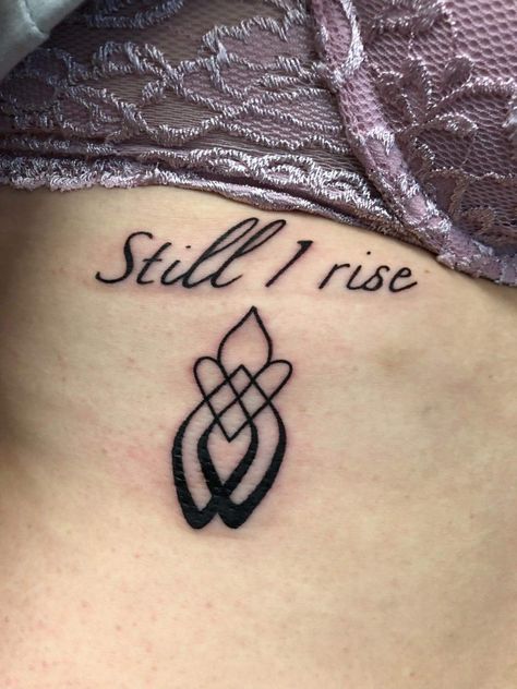 Support Tattoo, Survival Tattoo, Empowering Tattoos, Survivor Tattoo, Blade Tattoo, Cool Wrist Tattoos, Tattoo Symbols, Still I Rise, Stylist Tattoos