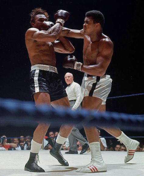 Muhammad Ali Boxing, Cassius Clay, محمد علي, Boxing Images, Mohamed Ali, Boxing Ring, Heavyweight Boxing, Muhammed Ali, Boxing History