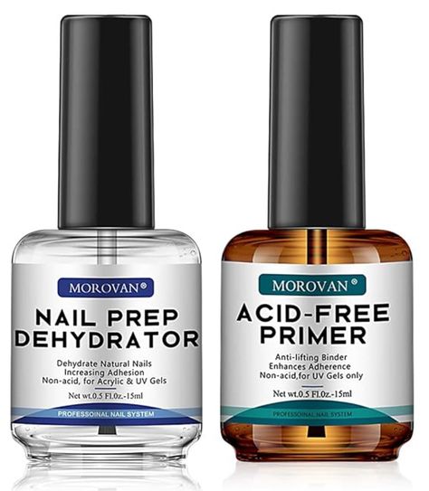 Nail Primer And Dehydrator, Nail Dehydrator, Nail Application, Acrylic Nail Supplies, The Best Foundation, Nail Primer, Nail Prep, Nail Bed, Nail Oil