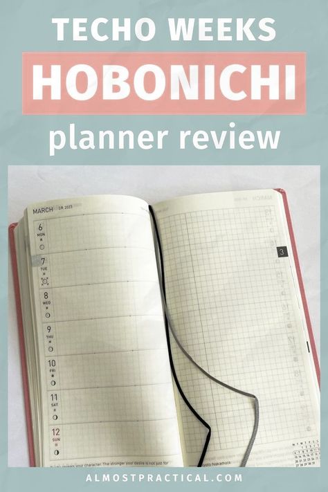 Check out this review of the  Hobonichi Techo Weeks Planner. From beautiful layouts to customizable pages, we'll help you find the perfect planner to elevate your organizational game. Diy Binder, State Abbreviations, 2023 Planner, Planner Review, Calendar Layout, Hobonichi Planner, Hobonichi Weeks, Small Quotes, Hobonichi Techo