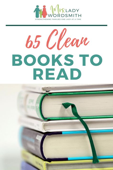 Are you looking for a clean book to read? This list of 65 excellent reads won't surprise you with foul language or explicit scenes. #cleanbookstoread #booksforwomen #bookclub #mustread #foradults Clean Books To Read, Bookish Lifestyle, Utah Living, Clean Books, Romantic Reads, Clean Reads, Christian Fiction Books, Female Books, Clean Book