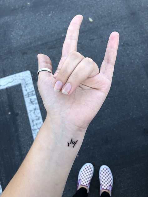 “I love you” in sign language I Love You Hands Tattoo, I Love Sign Language Tattoo, I Love You Mostest Tattoo, Ily Hand Tattoo, Yolo Hand Sign Tattoo, Sign I Love You Tattoo, I Love You Sign Tattoo Small, Love You In Sign Language Tattoo, Tiny I Love You Sign Tattoo