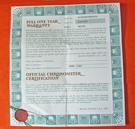 Rolex Certificate of Authenticity Tooth Fairy Letter Template, Letter Of Employment, Tooth Fairy Letter, Nice Watches, Awards Certificates Template, Consent Forms, Health Administration, Award Certificates, Resignation Letter