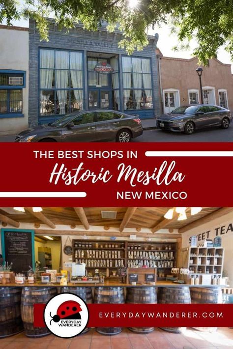 Shops to visit in historic Mesilla New Mexico, a small town on the Rio Grande in the Mesilla Valley near Las Cruces New Mexico. Shop Mesilla for pecans, pistachios, jewelry, pottery, wine, blankets, rugs, silver, and more. Mesilla NM | Las Cruces New Mexico | Las Cruces New Mexico Things to do in | Las Cruces New Mexico Food | Las Cruces New Mexico Sunsets | Rio Grande Valley | Rio Grande River | #Mesilla #LasCruces #NM #NewMexico #US #USA #USTravel New Mexico Food, National Park Passport, Southern New Mexico, Travel New Mexico, Jewelry Pottery, Best Mexican Restaurants, Mexico Food, Rio Grande Valley, La Food