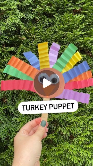 4,493 likes, 59 comments - kidscraftbarn on November 7, 2022: "TURKEY PUPPET FOR THANKSGIVING 🦃 My kids thought this was adorable 💙 All you need is ⬇️ *Paper *Popsicle stick *Glue *Googly eyes I hope you try it out with your kids too! Follow along for more easy ideas! #kidscrafts #craftideas #thanksgiving #turkeycraft #easycrafts #thanksgivingtable #turkeytoy #diy #puppet #momsofinstagram #turkeyday #preschoolcrafts #kindergartencrafts #artsandcrafts". Stick Puppets For Kids, Thumbprint Turkey, Turkey Puppet, Diy Puppet, Stick Puppet, Puppets For Kids, Turkey Craft, Kindergarten Crafts, Popsicle Stick