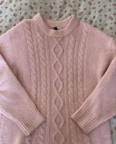 Pink Pullover Outfit, Oversized Sweater Dress, Pink Sweaters, Pink Cable Knit Sweater, Pullovers Outfit, Sweater Dress Oversized, Virtual Wardrobe, Pink Winter, Pink Knit Sweater