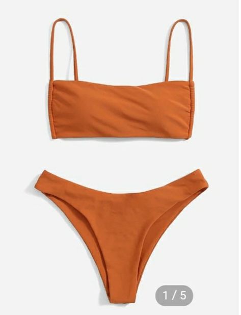 Orange Bikinis, Cute Swimsuits, Burnt Orange, String Bikinis, Orange, Croquis