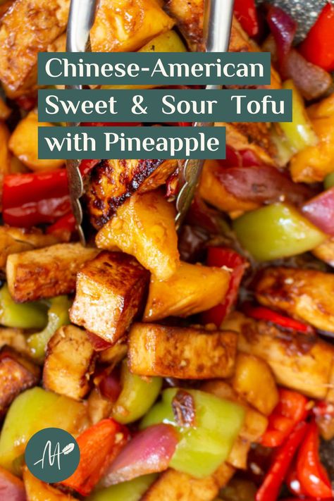 If you’re on the lookout for a quick, delicious, and vegan weeknight dinner, then I have just the dish for you: sweet and sour tofu with pineapple! This dish is my vegan take on the classic Chinese-American takeout dish, and I have a feeling you’re going to love it as much as I do! If you’re ready to make my recipe for vegan sweet and sour tofu with pineapple, let's get to it! #tofurecipes #vegan #veganrecipes #vegetarian Vegan Pineapple Recipes, Sweet Sour Tofu, Vegan Sweet And Sour, Sweet And Sour Tofu, Sticky Tofu, Sweet And Sour Recipes, Tofu Marinade, Tofu Recipes Vegan, Whole Foods Vegan