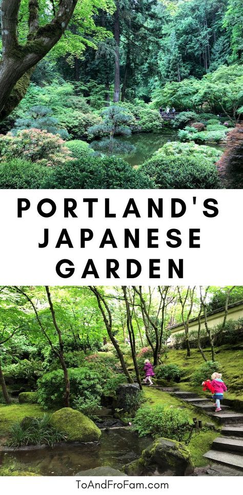 Visit the Portland Japanese Garden with kids (or not!). It's one of the best things to do in Portland, Oregon and a beautiful, peaceful spot! Japanese Gardens Portland Oregon, Japanese Garden Oregon, Japanese Garden Portland Oregon, Portland Oregon City, Pnw Trip, Oregon Adventures, Oregon Garden, Oregon Trip, Portland Japanese Garden