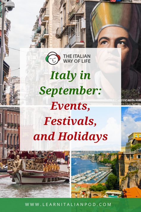 Discover the enchantment of Italy in September! Explore a comprehensive calendar brimming with vibrant festivals, significant holidays, and unique events that capture Italy’s rich heritage and the vigor of early autumn. Dive into a month filled with cherished customs and captivating celebrations, and plan your visit to coincide with Italy’s most exciting September happenings. #ItalySeptemberCalendar #SeptemberEventsInItaly Italy In September, September Holidays, September Events, Holidays In Italy, Italy September, Ligurian Coast, Greve In Chianti, Italy 2023, Vacation 2024