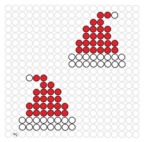 Perleplader Ideas, Pixel Art Noel, Hama Beads Christmas, Christmas Perler Beads, Hamma Beads Ideas, Something Funny, Easy Perler Bead Patterns, Easy Perler Beads Ideas, Holiday Beading