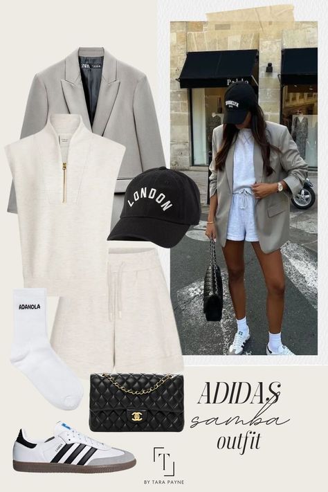 Adidas Samba Outfit Idea Style Sambas, Mas Outfits, Sambas Adidas Women Outfit, Sambas Outfit, Samba Outfit Ideas, Sambas Adidas, Samba Outfits, Samba Sneakers, Outfits Lookbook