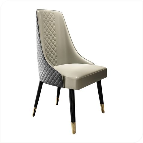 This is a set of 2 chairs. The perfect seat for dining, this chair offers contemporary style with a chic silhouette. Its contemporary appearance fits well in any modern setting. In addition to featuring an inviting cushion filled with PU leather, this seat's neutral hue lets it blend with a variety of color schemes. Built with a solid wood frame, it boasts impressive weight capacity, sturdiness, and durability. A chair that's made for long dinners. You might struggle getting your guests to leave Grey Dining Chairs Modern, Leather Kitchen, Gray Dining Chairs, White Dining Room, Faux Leather Dining Chairs, Grey Dining, Solid Wood Dining Chairs, Parsons Chairs, Dining Table Marble