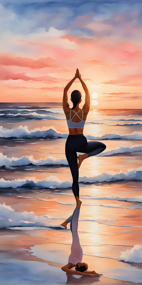 Let the rhythmic sounds of the ocean waves guide you through a yoga journey by the shore. Dive into the ebb and flow of each breath, syncing with the tides. Picture yourself in a gentle yoga flow, toes in the sand, and heart connected to the vastness of the sea. 🌊🧘‍♂️ #SeaYogaFlow #BeachZen #OceanBreath Seed Collage, Gentle Yoga Flow, Aqua Yoga, Yoga Journey, Summer Energy, Flow Yoga, Yoga Mantras, Yoga Mindfulness, Ebb And Flow