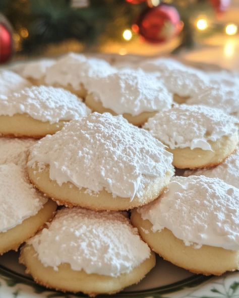 Christmas Ricotta Cookies - SavorySplash Gluten Free Italian Ricotta Cookies, Italian Butter Cookies, Ricotta Cookies, Italian Christmas, Simply Irresistible, Cookie Frosting, Easy Cookie Recipes, Easy Cookies, Butter Cookies