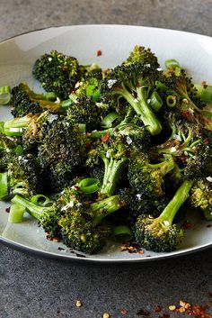 Spicy Roasted Broccoli, Sweetgreen Spicy Broccoli, Spicy Broccoli Salad, Spicy Broccoli Recipes, Spicy Vegetables, Broccoli Recipes Side Dish, Spicy Broccoli, Roasted Broccoli Recipe, Garlic Roasted Broccoli