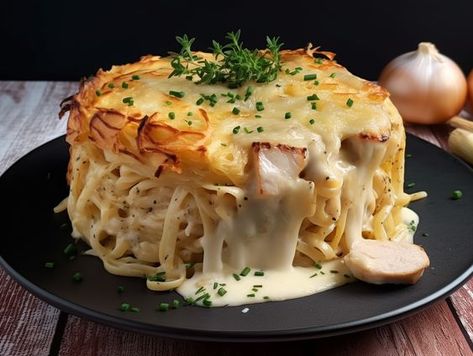 Baked Chicken Brie Linguini - Main Dish Chicken And Brie Recipes Dinners, Brie And Chicken Recipes, Brie Chicken Recipes, Chicken And Brie Recipes, Brie Recipes Dinner, Chicken And Brie, Chicken Brie, Brie Recipes, Classic Italian Dishes