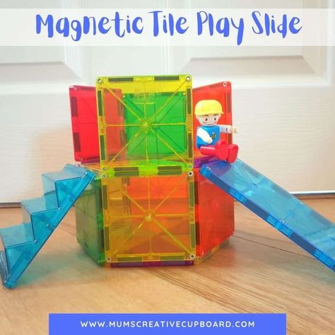 Magnetic Tiles Ideas Easy, Easy Magnatile Builds, Magnatiles Building Ideas, Easy Magnatile Ideas, Magnetiles Builds, Picasso Tiles Building Ideas, Magnatiles Printables Free, Magnatiles Ideas For Kids, Magma Tiles