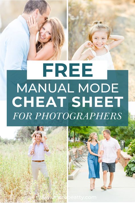 Camera Settings For Couple Photography, Manual Mode Cheat Sheet, Camera Cheat Sheet, Manual Camera Settings, Camera Settings Cheat Sheet, Manual Mode Photography, Photography Cheat Sheet, Photography Business Plan, Beginner Photographer