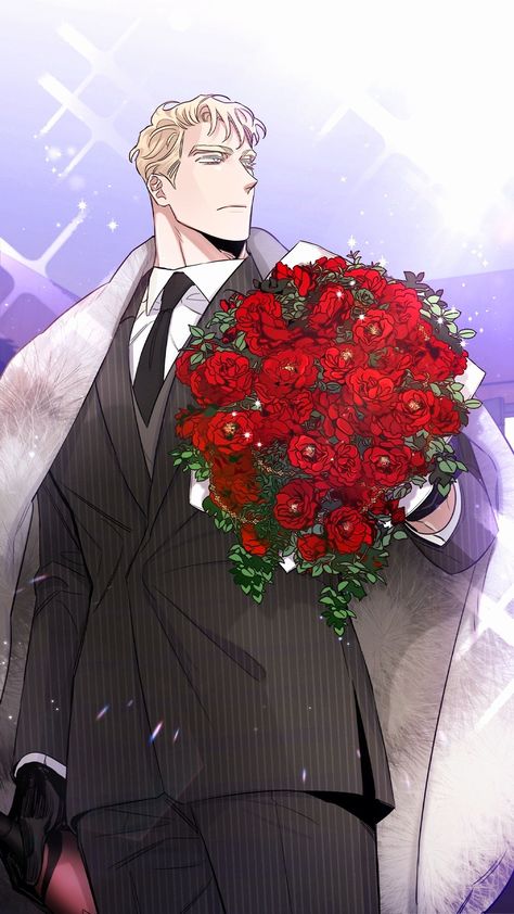 Ruffle Shirts, Roses And Champagne, Mafia Boss, Rose Champagne, Ruffle Shirt, Manga Characters, Anime Drawings Boy, Jena, Fanarts Anime